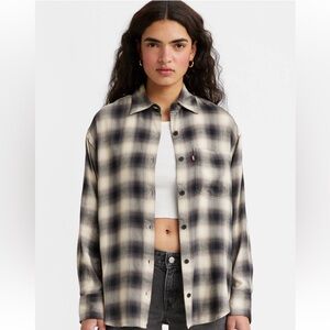 Levi’s Nola Plaid Button Up Shirt